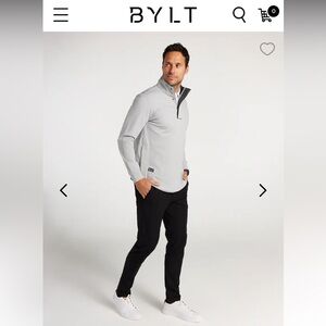 BYLT Elite Fairway Pullover Men’s XL Golf Magnetic Zip Comfort Stretch $148